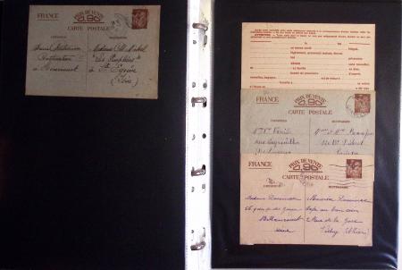 1880-1990, Collection de plus 1000 entiers postaux