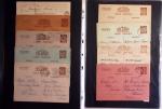 1880-1990, Collection de plus 1000 entiers postaux