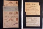 1880-1990, Collection de plus 1000 entiers postaux