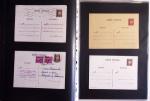 1880-1990, Collection de plus 1000 entiers postaux
