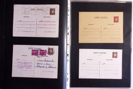1880-1990, Collection de plus 1000 entiers postaux