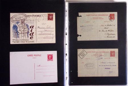 1880-1990, Collection de plus 1000 entiers postaux