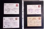 1880-1990, Collection de plus 1000 entiers postaux