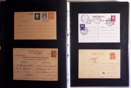 1880-1990, Collection de plus 1000 entiers postaux