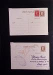 1880-1990, Collection de plus 1000 entiers postaux