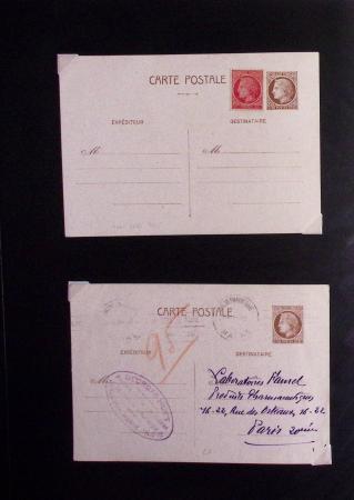 1880-1990, Collection de plus 1000 entiers postaux