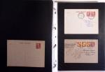 1880-1990, Collection de plus 1000 entiers postaux