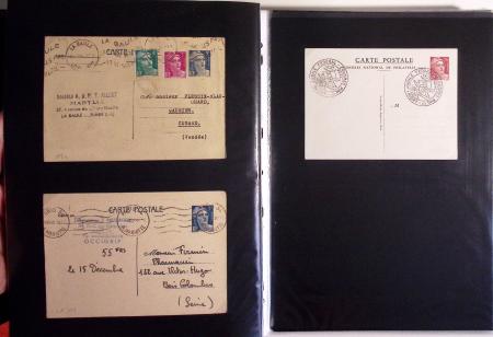 1880-1990, Collection de plus 1000 entiers postaux