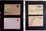 1880-1990, Collection de plus 1000 entiers postaux