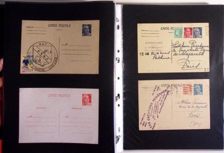 1880-1990, Collection de plus 1000 entiers postaux