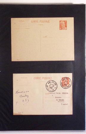 1880-1990, Collection de plus 1000 entiers postaux