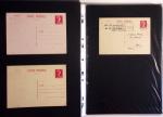 1880-1990, Collection de plus 1000 entiers postaux