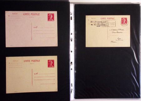 1880-1990, Collection de plus 1000 entiers postaux