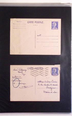 1880-1990, Collection de plus 1000 entiers postaux