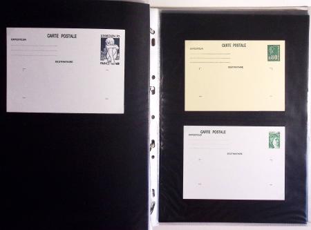 1880-1990, Collection de plus 1000 entiers postaux