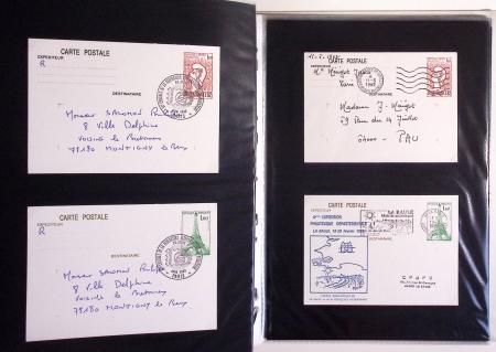 1880-1990, Collection de plus 1000 entiers postaux