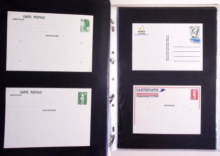 1880-1990, Collection de plus 1000 entiers postaux