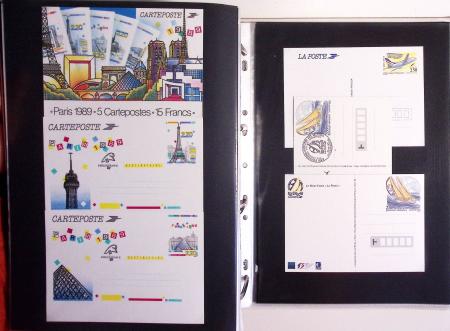 1880-1990, Collection de plus 1000 entiers postaux