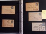 1880-1990, Collection de plus 1000 entiers postaux