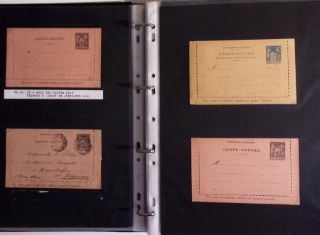 1880-1990, Collection de plus 1000 entiers postaux