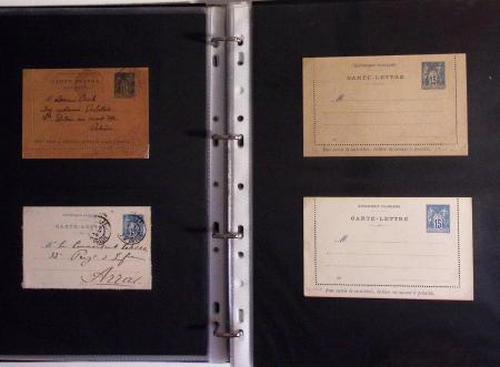 1880-1990, Collection de plus 1000 entiers postaux
