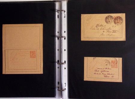 1880-1990, Collection de plus 1000 entiers postaux