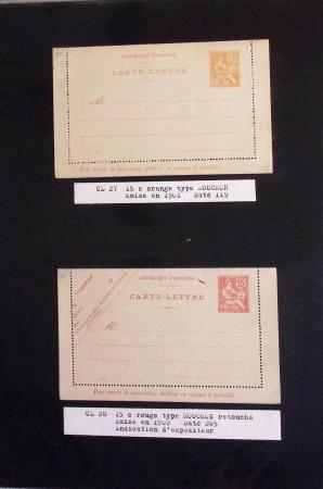 1880-1990, Collection de plus 1000 entiers postaux
