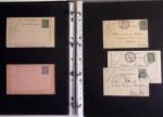 1880-1990, Collection de plus 1000 entiers postaux