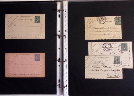 1880-1990, Collection de plus 1000 entiers postaux