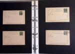 1880-1990, Collection de plus 1000 entiers postaux