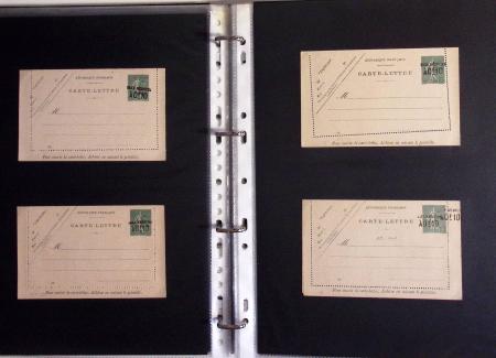 1880-1990, Collection de plus 1000 entiers postaux