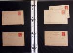 1880-1990, Collection de plus 1000 entiers postaux