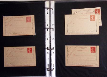 1880-1990, Collection de plus 1000 entiers postaux
