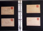 1880-1990, Collection de plus 1000 entiers postaux