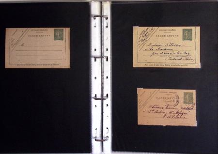 1880-1990, Collection de plus 1000 entiers postaux