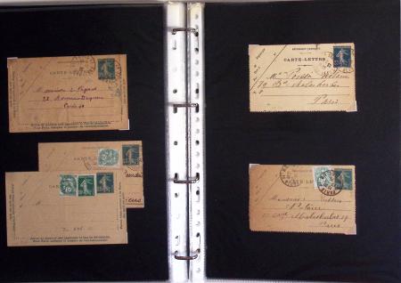 1880-1990, Collection de plus 1000 entiers postaux