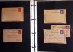 1880-1990, Collection de plus 1000 entiers postaux