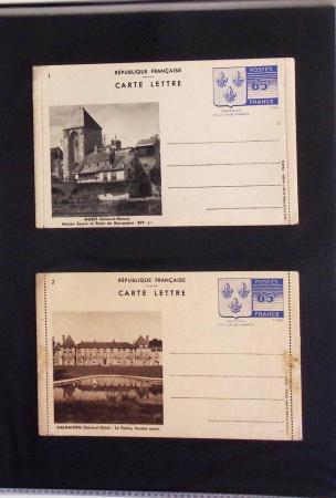 1880-1990, Collection de plus 1000 entiers postaux