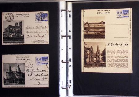 1880-1990, Collection de plus 1000 entiers postaux