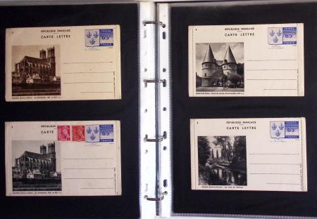 1880-1990, Collection de plus 1000 entiers postaux