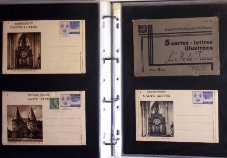 1880-1990, Collection de plus 1000 entiers postaux