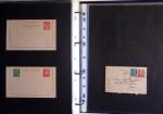 1880-1990, Collection de plus 1000 entiers postaux