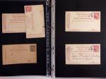 1880-1990, Collection de plus 1000 entiers postaux