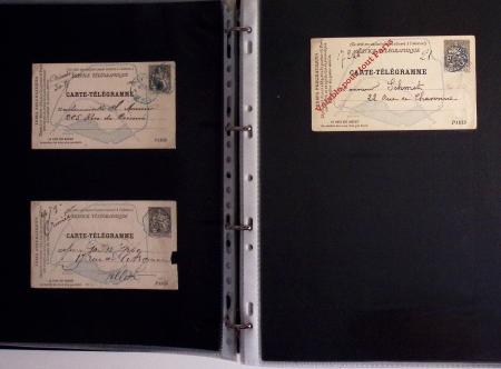 1880-1990, Collection de plus 1000 entiers postaux
