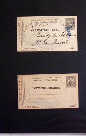 1880-1990, Collection de plus 1000 entiers postaux