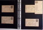 1880-1990, Collection de plus 1000 entiers postaux