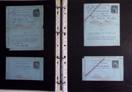 1880-1990, Collection de plus 1000 entiers postaux