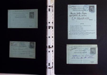 1880-1990, Collection de plus 1000 entiers postaux