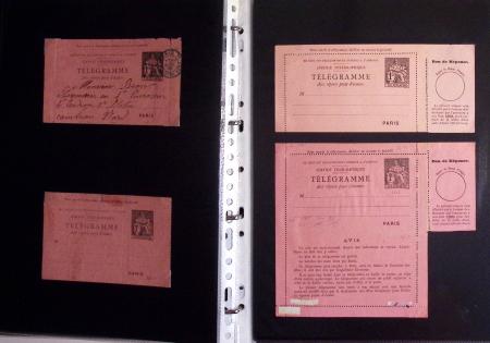 1880-1990, Collection de plus 1000 entiers postaux