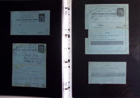 1880-1990, Collection de plus 1000 entiers postaux
